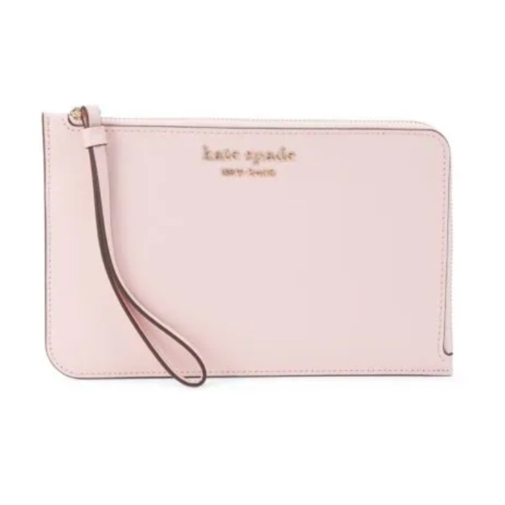 Kate Spade logo wristlet